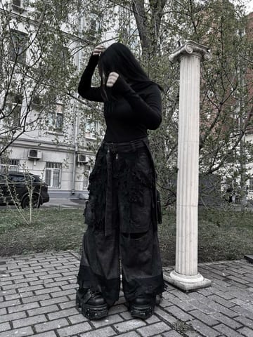 Гранжевый уличный образ